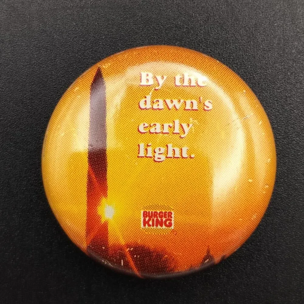 Burger King Pinback Button 
